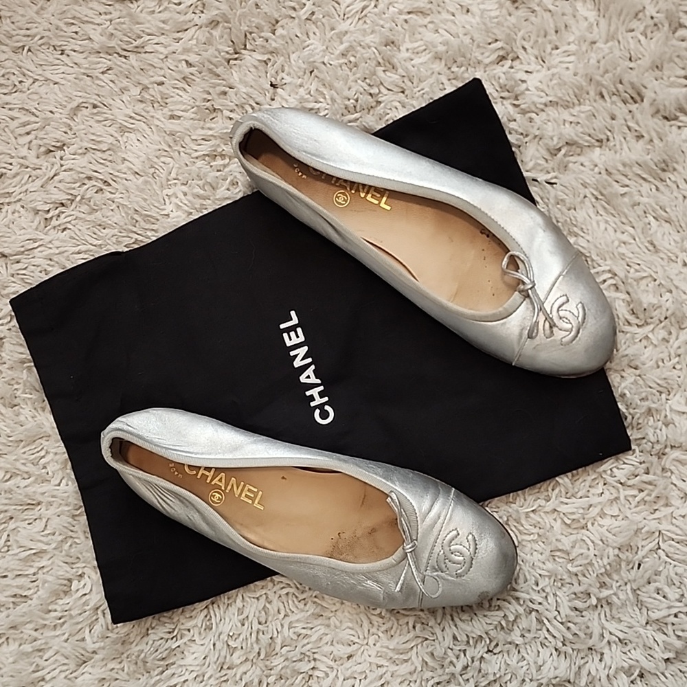 Authentic Chanel Ballet Flats